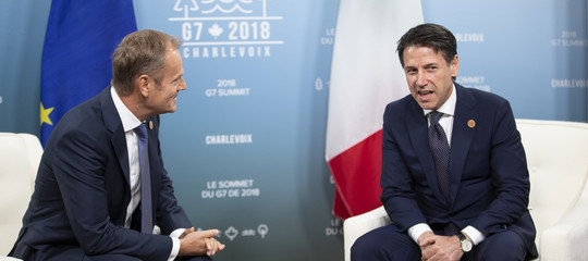 Conte a Tusk: non possiamo farci carico di tutti i migranti