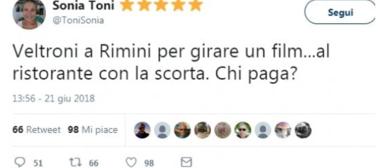 Perché la 'bufala' sulla scorta di Veltroni è un esempio perfetto di postverità