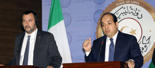Migranti Salvini libia