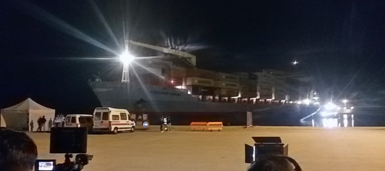 Pozzallo migranti Maersk