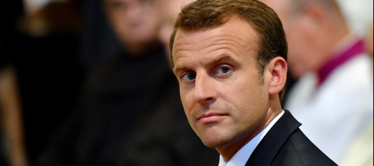 Macron: "Lavorare per la pace e il bene comune"
