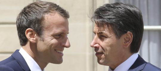 A Roma Macron ha visto anche Conte: "Abbiamo parlato di Ue e migranti"