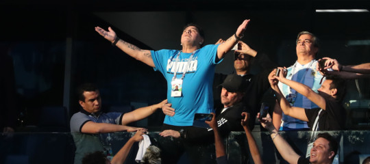 maradona esultanza argentina