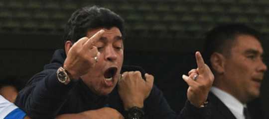 maradona esultanza argentina