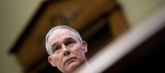 Usa: si è dimesso il ministro dell'Ambiente Scott Pruitt