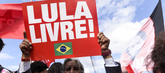 Brasile Lula scarcerato