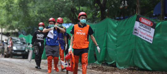 Thailandia: concluse per oggi operazioni di salvataggio, ultimi 5 ragazzi domani