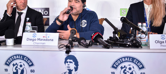 Maradona è diventato il presidente di una squadra bielorussa