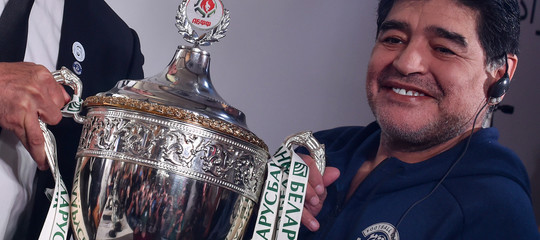 Maradona è diventato il presidente di una squadra bielorussa