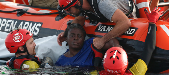 migrante salvata open arms