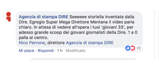 Lo scontro tra Mentana e il cronista di Dire c'è stato. Ma poi si sono chiariti