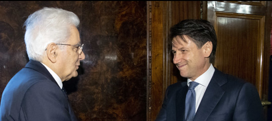 Conte al Quirinale a colloquio con Mattarella