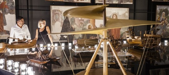 Leonardo da vinci mostra Parade
