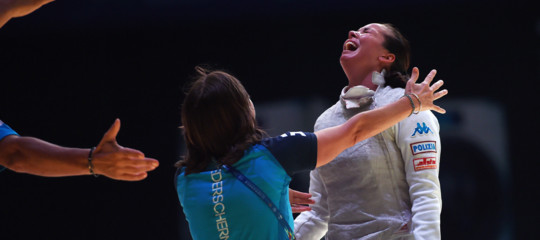 Scherma: Alice Volpi fioretto d'oro ai mondiali in Cina