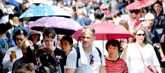 Giappone: caldo senza precedenti, 65 morti in una settimana