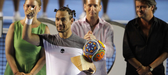 Tennis: Fognini batte Del Potro e vince a Los Cabos. Le treccine portano bene