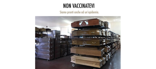 vaccini taffo no vax