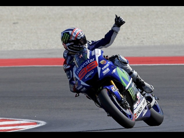 Motomondiale: Gp S. Marino, pole Lorenzo ma Marquez e Rossi vicini