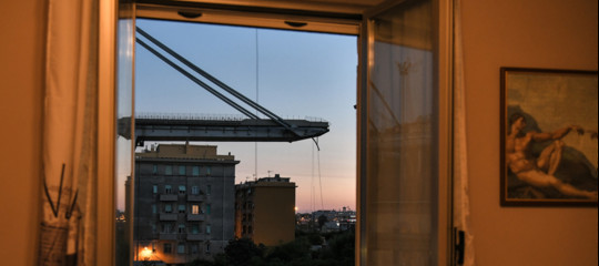 ponte morandi genova case viabilita