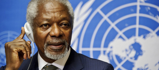 E' morto Kofi Annan, ex segretario generale Onu