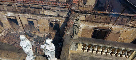 A Rio sono andati in fumo 200 anni di storia