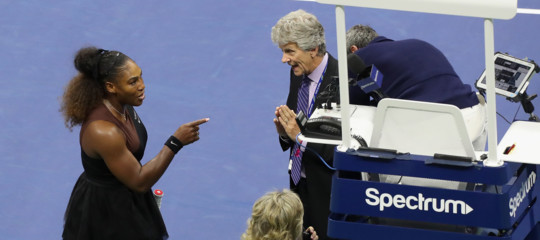 Un utile retroscena sulla furiosa litigata di Serena Williams con l'arbitro agli Us Open