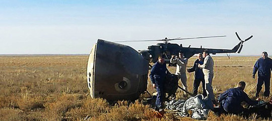 atterraggio emergenza soyuz