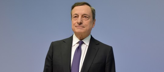 Bce Mario Draghi Manovra