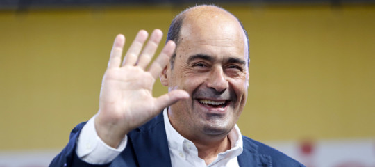 nicola zingaretti primarie pd piazza grande