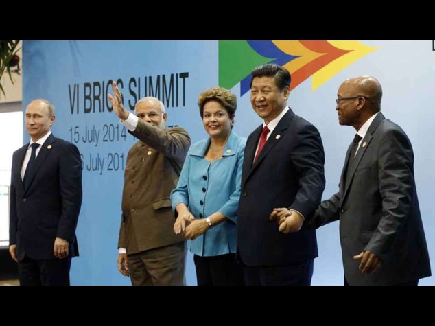 Brics: siglato accordo su banca sviluppo e fondo comune