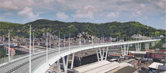 Come sarebbe il nuovo ponte di Genova se fosse Autostrade a costruirlo