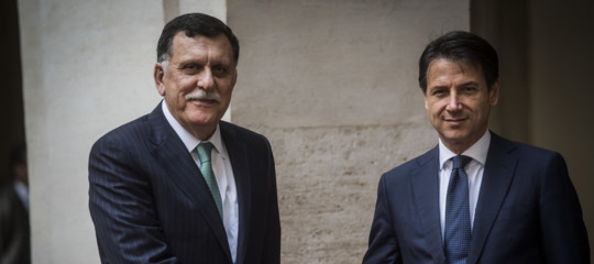 Libia Conte Al Serraj