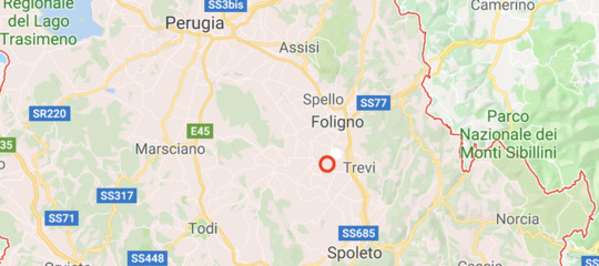 terremoto foligno perugia trevi