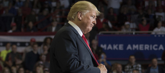 trump midterm comizio