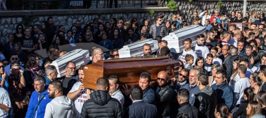 Maltempo funerali Casteldaccia