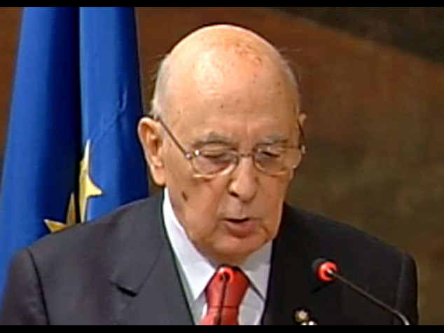 Napolitano, "Basta corruzione" "Ma antipolitica e' eversione"