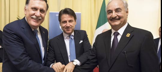 conte italia libia dialogo