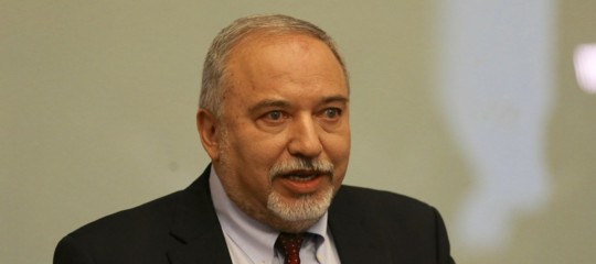 Medio Oriente Israele Avigdor Lieberman Gaza Hamas