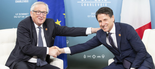 incontro conte juncker