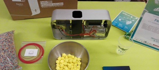 Felfil, la startup di Torino che ricicla il filamento per le stampanti 3D