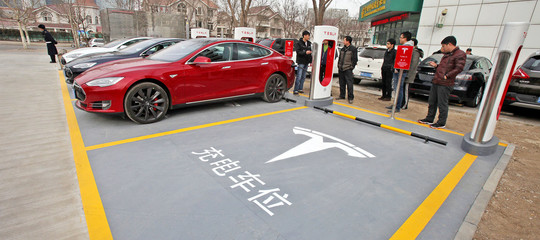 cina auto elettriche