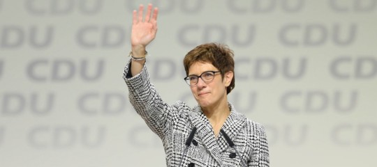 akk chi è germania merkel