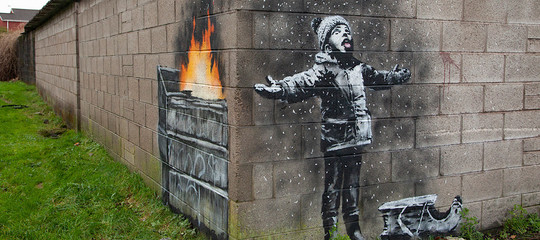 banksy murales galles