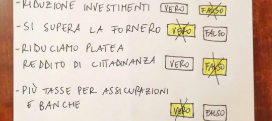 manovra Di Maio test vero falso