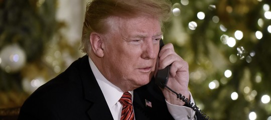 Trump ha chiesto a un bambino di 7 anni se crede ancora a Babbo Natale