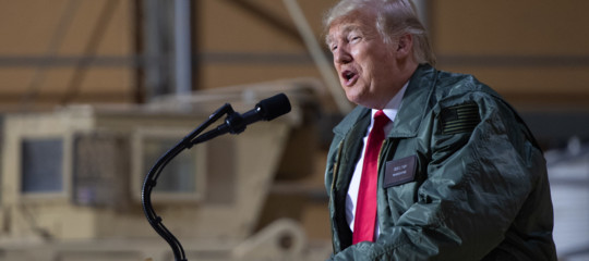 Trump ha detto che gli Usa non possono più essere il gendarme del mondo