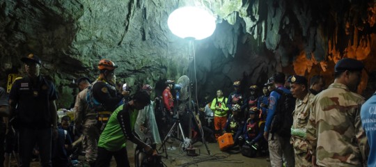 I 'cinghialotti' intrappolati nella grotta Tham Luang