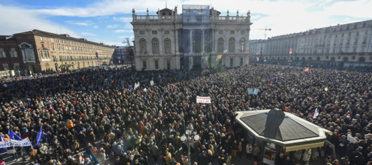 Come è andata la manifestazione Sì Tav a Torino