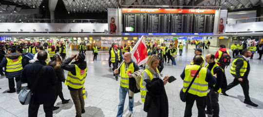 Germania sciopero voli cancellati