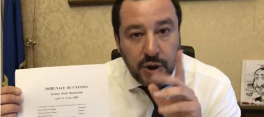 Salvini sul caso Diciotti: "Mi dichiaro colpevole"
